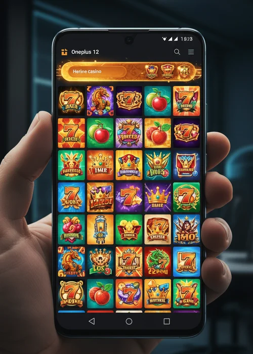 Ein großes, ansprechendes Banner des Karma Casino, das einen glücklichen Spieler vor einer Auswahl an Spielautomaten und mit Details zum 15% Echtgeld-Cashback-Bonus zeigt.